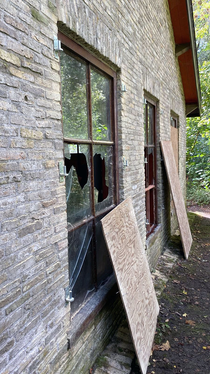 Restauratie atelier ecokathedraal MIldam