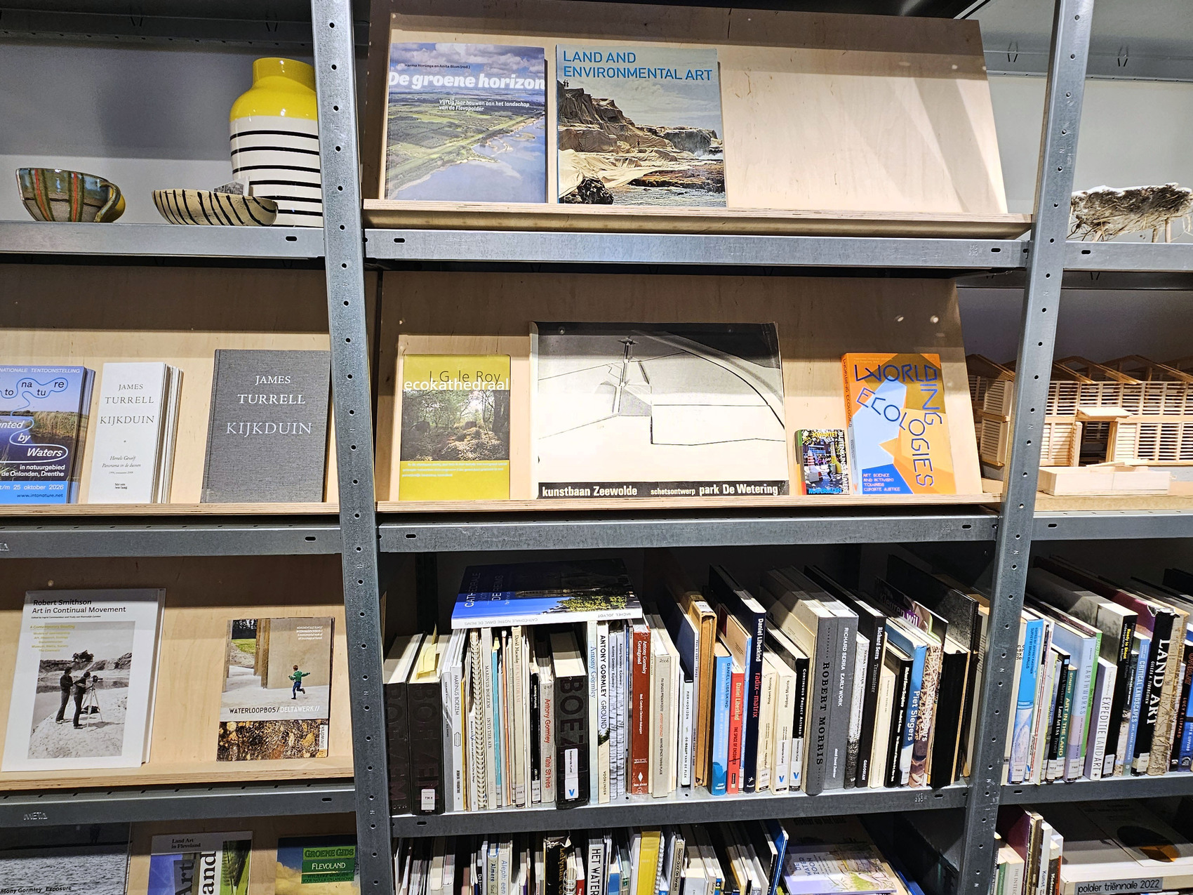 bibliotheek land art centraal lelystad ns station