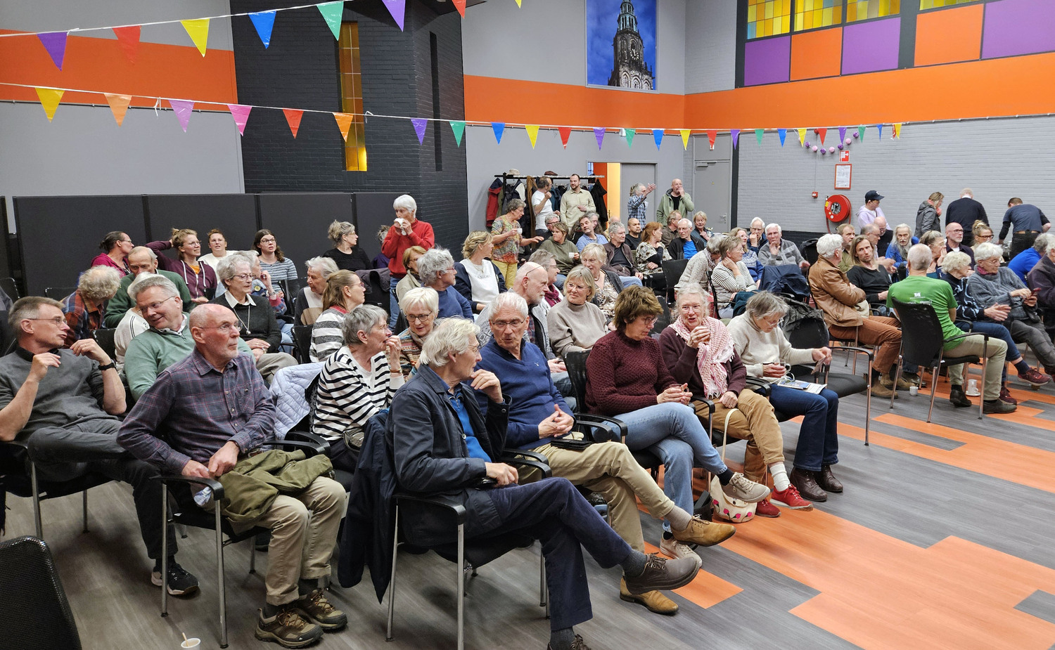 Première film 50 jaar Le Roy-gebied Lewenborg in Het Dok een succes. (foto: Peter Wouda)