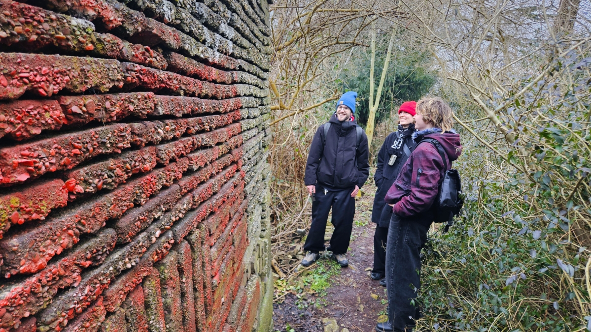 master studenten tu delft material garden ecokathedraal le roy